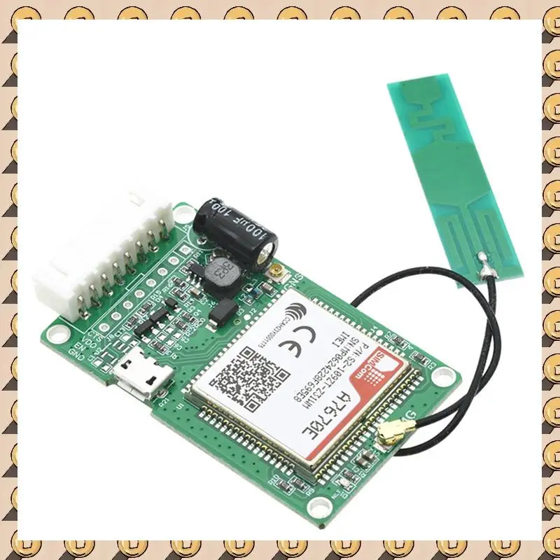 A003 A7670E SIMCOM Core Board 4G LTE Cat1 With SIM Card Slot, 2G LTE-FDD, GSM 900/1800Mhz For TTL UART
A003 A7670E SIMCOM Core Board 4G LTE Cat1 With SIM Card Slot, 2G LTE-FDD, GSM 900/1800Mhz For TTL UART