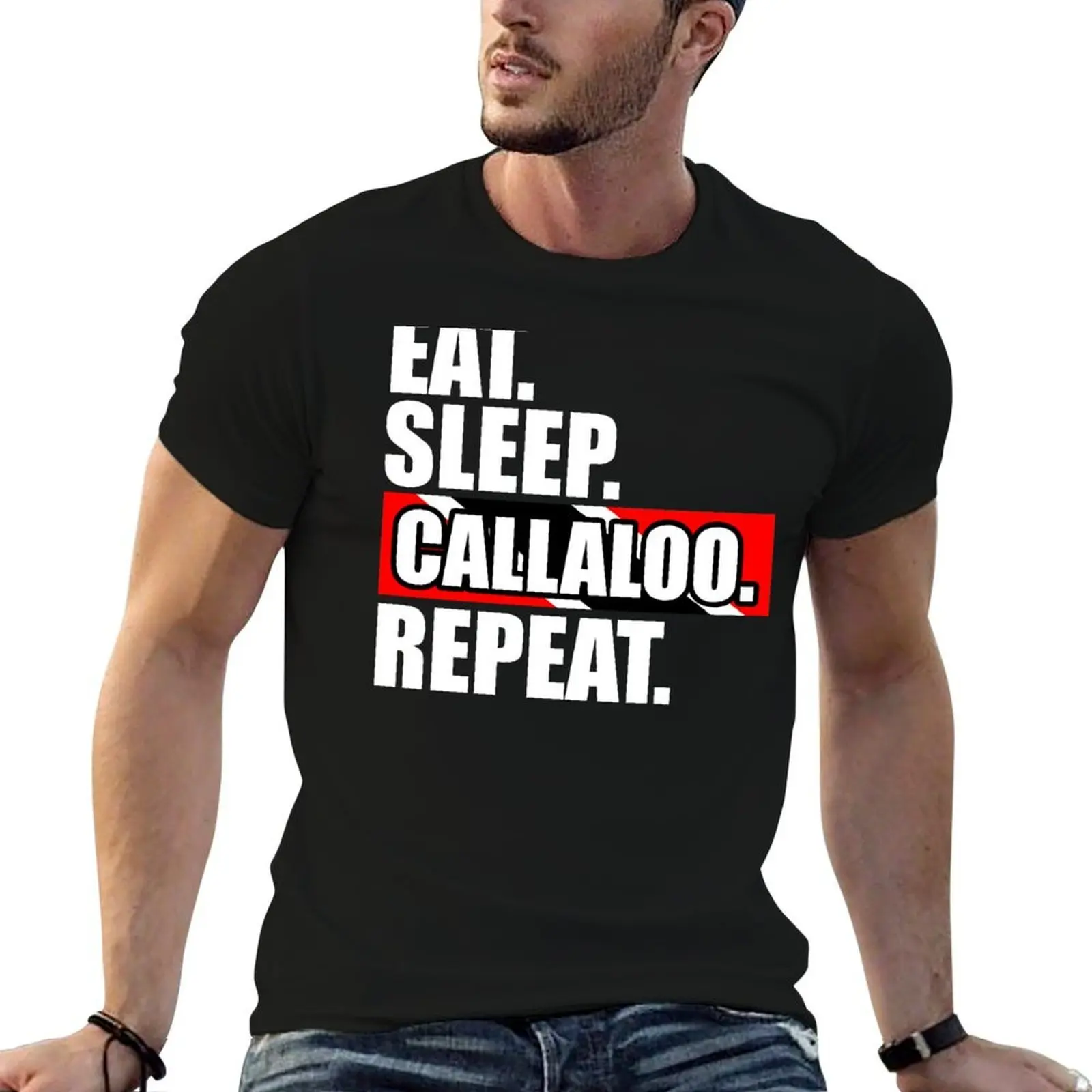 Eat Sleep Callaloo Repeat - Trinidad And Tobago Food T-Shirt t shirts for man graphic funny t shirts for man pack white T-Shirt
Eat Sleep Callaloo Repeat - Trinidad And Tobago Food T-Shirt t shirts for man graphic funny t shirts for man pack white T-Shirt