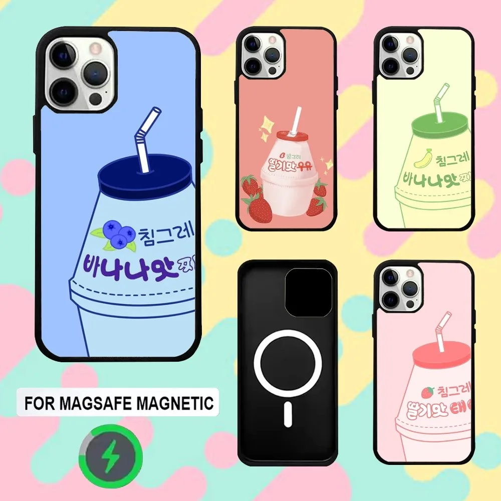 Korea Cute Milk Phone Case For iPhone 16e,16,15,14,13,12,11,Plus,Pro,Max,Mini Magsafe Magnetic Wireless Charging
Korea Cute Milk Phone Case For iPhone 16e,16,15,14,13,12,11,Plus,Pro,Max,Mini Magsafe Magnetic Wireless Charging