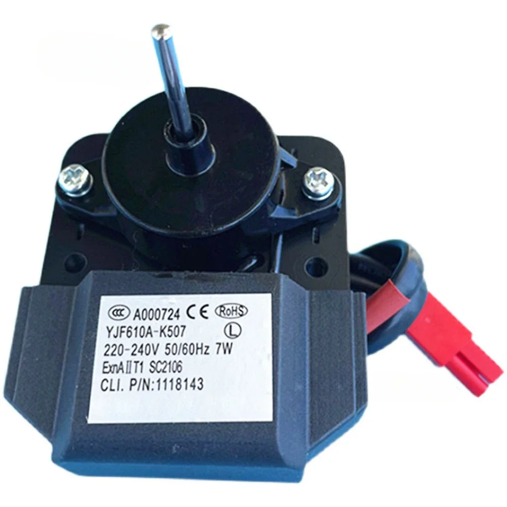 Детали холодильника и морозильной камеры YJF610A-K507 AC220V-240V 7W Двигатель воздушного охлаждения конденсатора
Детали холодильника и морозильной камеры YJF610A-K507 AC220V-240V 7W Двигатель воздушного охлаждения конденсатора