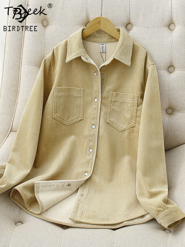 Thicken Velvet Plain Shirts Women Winter Warm Blouses and Tops New Casual Corduroy Shirt Jacket Female Clothes Coat Outw T29701X
Thicken Velvet Plain Shirts Women Winter Warm Blouses and Tops New Casual Corduroy Shirt Jacket Female Clothes Coat Outw T29701X