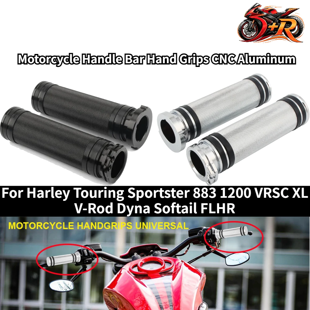 For Harley Touring Sportster 883 1200 VRSC XL V-Rod Dyna Softail FLHR 2PCS Motorcycle 1"25mm Handle Bar Hand Grips CNC Aluminum
For Harley Touring Sportster 883 1200 VRSC XL V-Rod Dyna Softail FLHR 2PCS Motorcycle 1"25mm Handle Bar Hand Grips CNC Aluminum