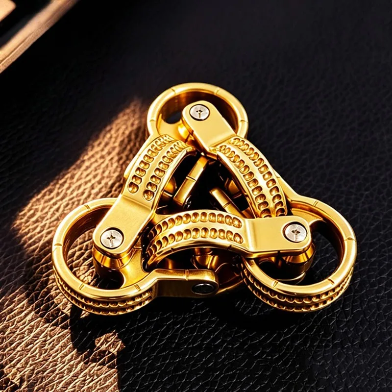 Creative Mechanical Metal EDC Fidget Spinner Stress Relieving Toy Fun Brass Fidget Slider ADHD Concentration Toys Fidget Toys
Creative Mechanical Metal EDC Fidget Spinner Stress Relieving Toy Fun Brass Fidget Slider ADHD Concentration Toys Fidget Toys