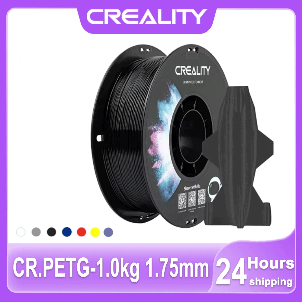 CREALITY Original CR-PETG Filament 1KG 1.75mm 7 Colors Choose High Temperature Eco-friendly Odorless Non-toxic Excellent
CREALITY Original CR-PETG Filament 1KG 1.75mm 7 Colors Choose High Temperature Eco-friendly Odorless Non-toxic Excellent