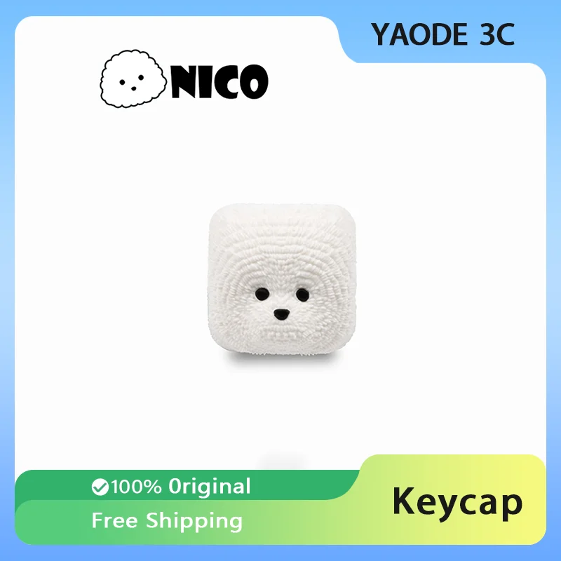 MOMOKA Bichon Frise Nico Theme Key Caps Kawaii DIY Handmade Individualized Resin Keycaps Custom MX Mechanical Keyboard Accessory
MOMOKA Bichon Frise Nico Theme Key Caps Kawaii DIY Handmade Individualized Resin Keycaps Custom MX Mechanical Keyboard Accessory
