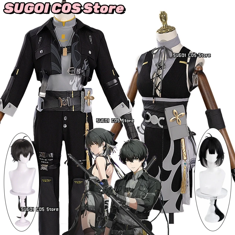 Game Wuthering Waves Rover Cosplay Costume Men and Women Cosplay Outfit Wig Shoe Set Role-playing Disguise for Adult Costume
Game Wuthering Waves Rover Cosplay Costume Men and Women Cosplay Outfit Wig Shoe Set Role-playing Disguise for Adult Costume