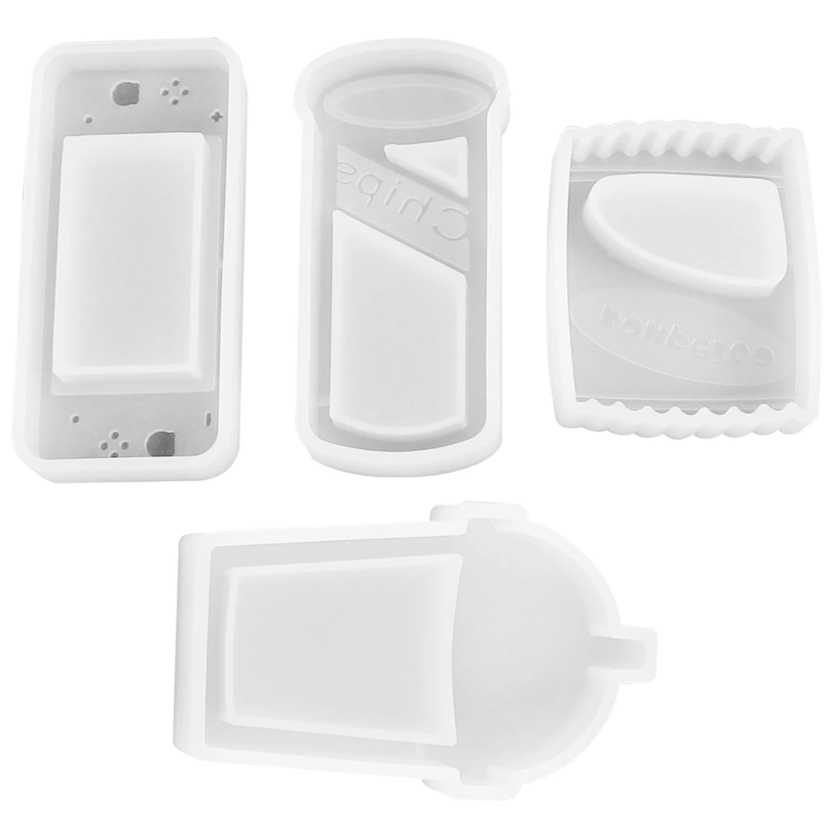 4Pcs Crystal Epoxy Silicone Mold DIY Quicksand Candy Cookie Game Machine Beverage Bottle Bag Pendant Jewelry Accessories
4Pcs Crystal Epoxy Silicone Mold DIY Quicksand Candy Cookie Game Machine Beverage Bottle Bag Pendant Jewelry Accessories