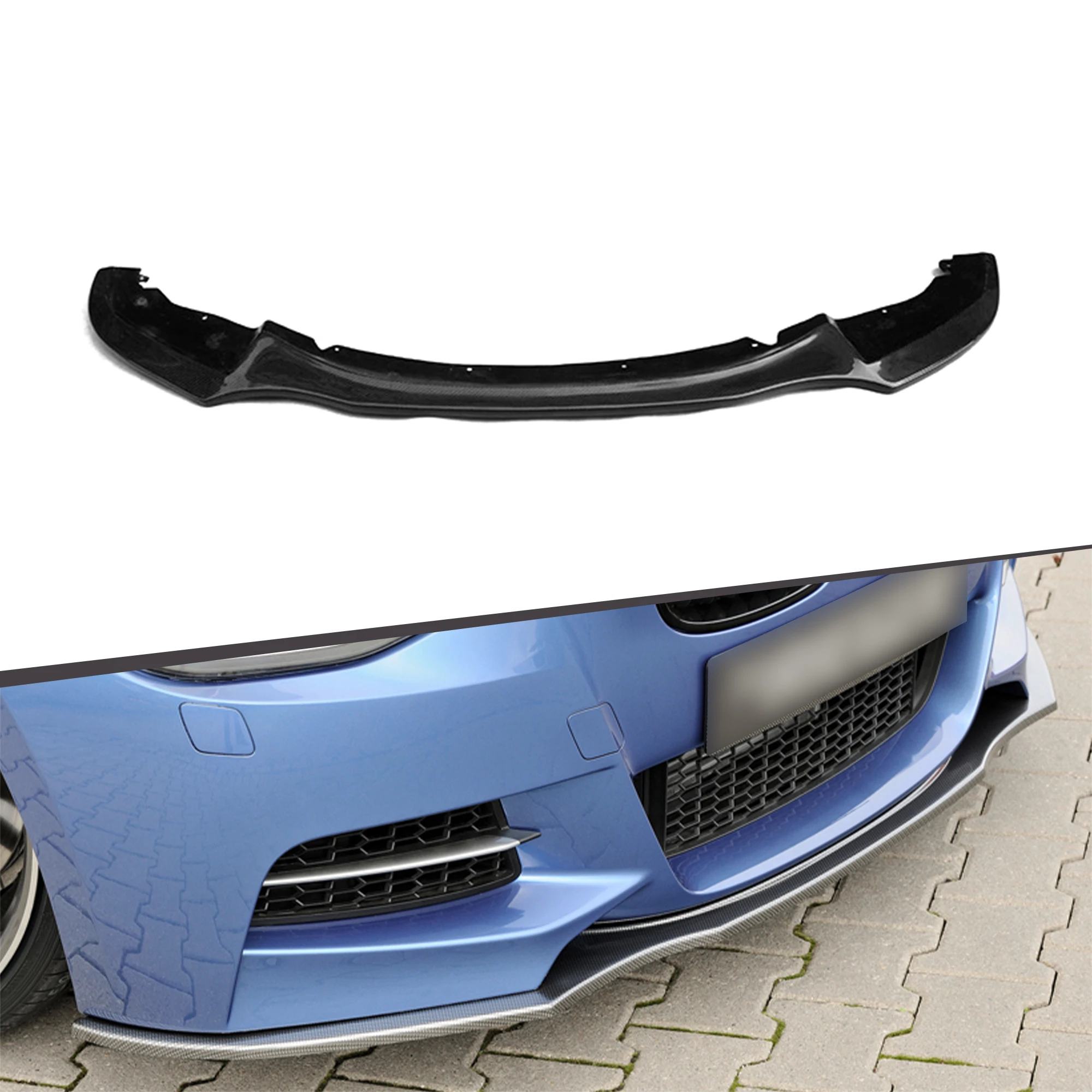 MT Carbon Fiber Front Lip Front Bumper Spoiler Performance Accessories for BMW 1 Series F20 2012-2014
MT Carbon Fiber Front Lip Front Bumper Spoiler Performance Accessories for BMW 1 Series F20 2012-2014
