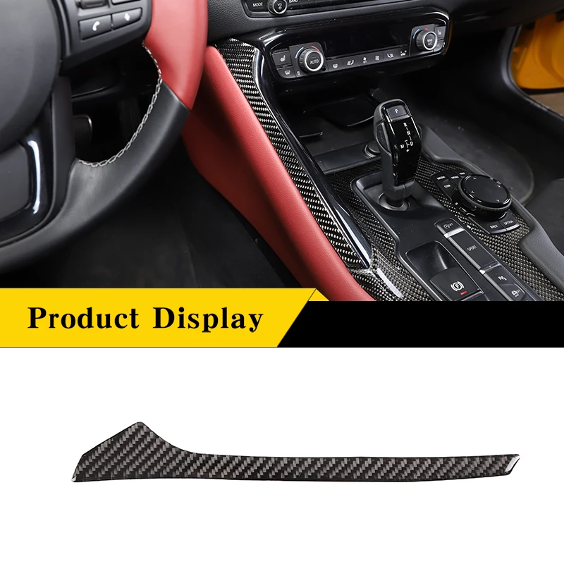 For Toyota Supra GR A90 2019-2022 Car Real Soft Carbon Fiber Central Control Gear Left Trim Sticker Car Interior Accessories
For Toyota Supra GR A90 2019-2022 Car Real Soft Carbon Fiber Central Control Gear Left Trim Sticker Car Interior Accessories
