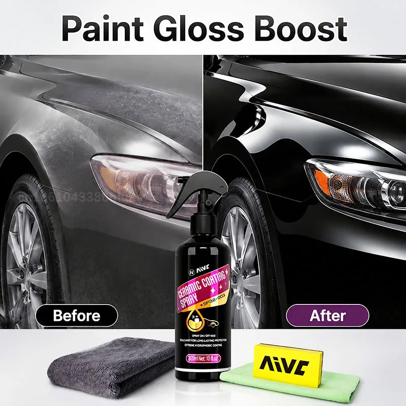 Nano Ceramic Coating Auto Paint Care, Anti-Scratch Crystal Car Wax Polish, Waterproof Stain Resistant Vehicle Protective Coat
Nano Ceramic Coating Auto Paint Care, Anti-Scratch Crystal Car Wax Polish, Waterproof Stain Resistant Vehicle Protective Coat