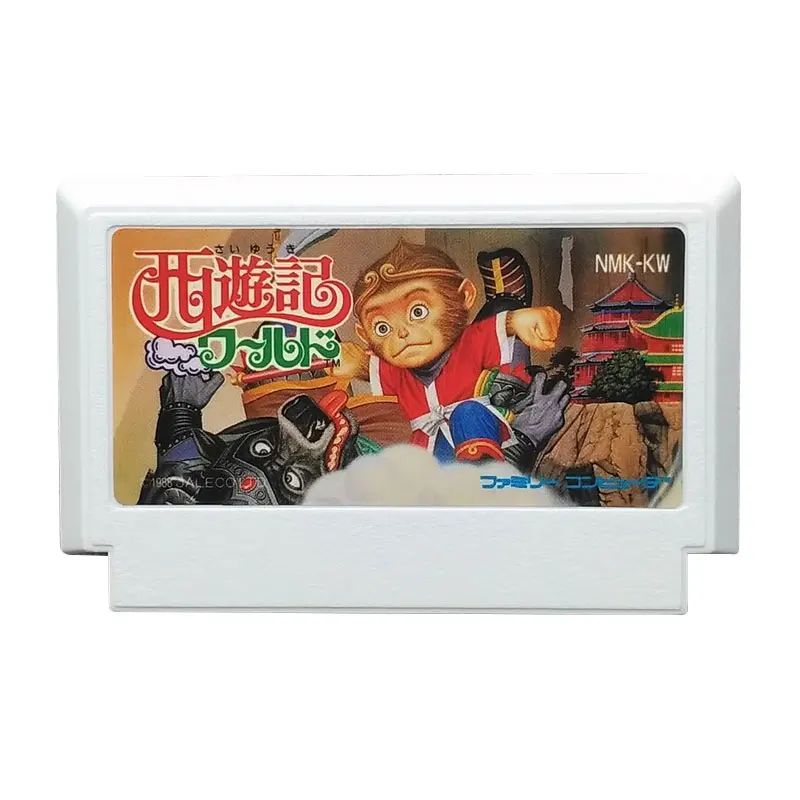 8-битный игровой картридж Saiyuuki-World для 60-контактной телевизионной игровой консоли, японская версия
8-битный игровой картридж Saiyuuki-World для 60-контактной телевизионной игровой консоли, японская версия