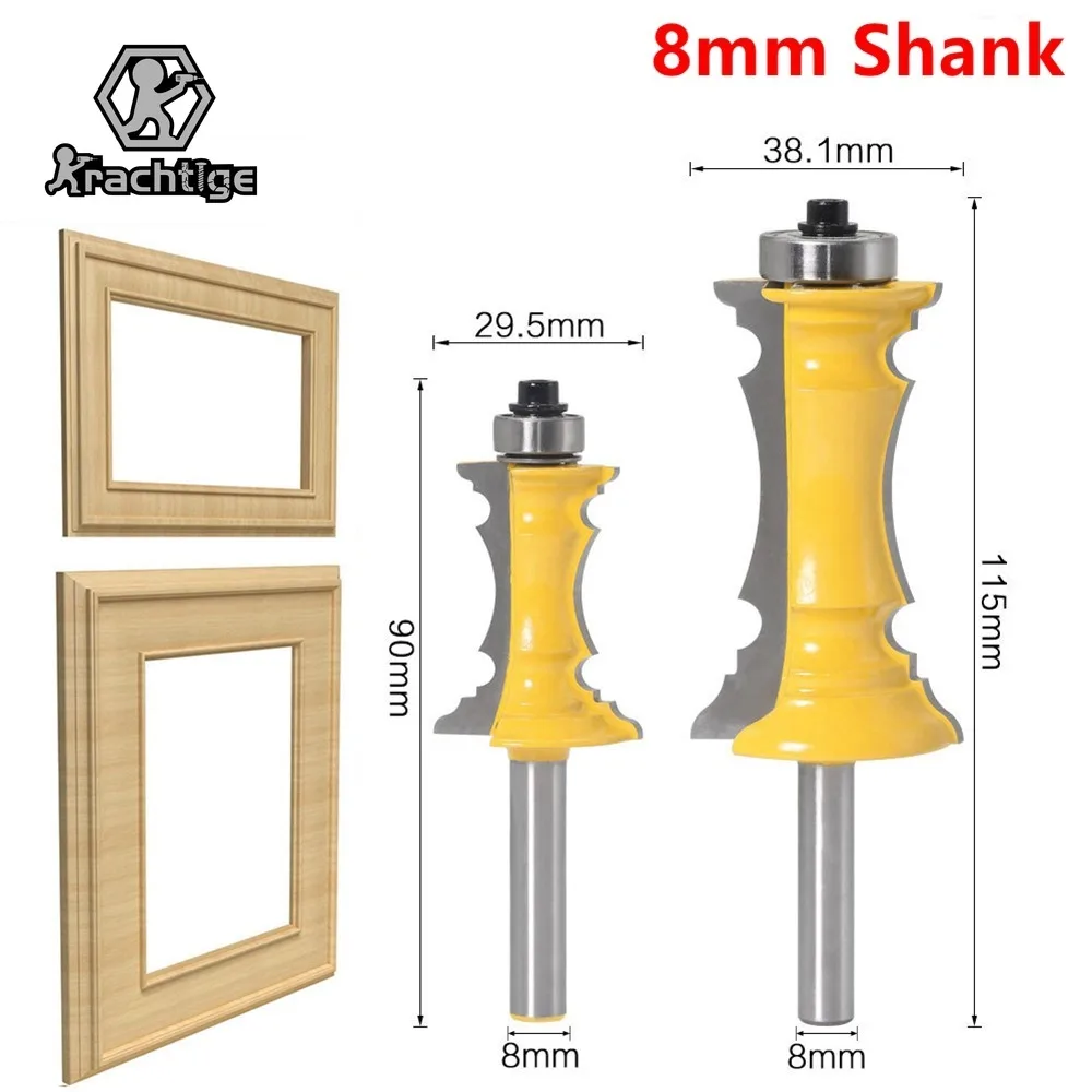 8mm Shank Drawer Face Frame Panel Milling Cutter Applicable To Armrest Cabinet Door Kitchen Door Panel Woodworking Router
8mm Shank Drawer Face Frame Panel Milling Cutter Applicable To Armrest Cabinet Door Kitchen Door Panel Woodworking Router