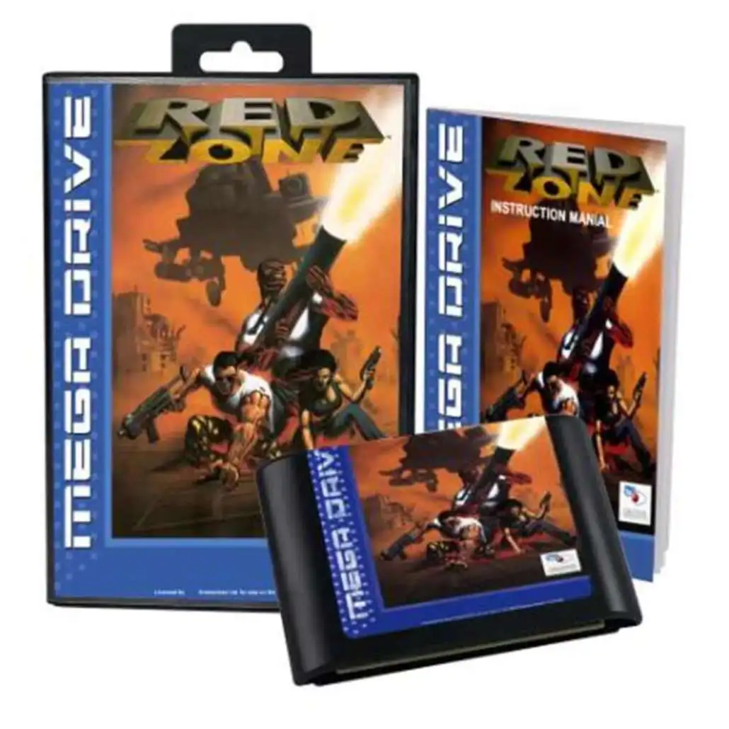 Red Zone with Box and Manual for 16 Bit Sega MD Game Cartridge Megadrive Genesis System
Red Zone with Box and Manual for 16 Bit Sega MD Game Cartridge Megadrive Genesis System