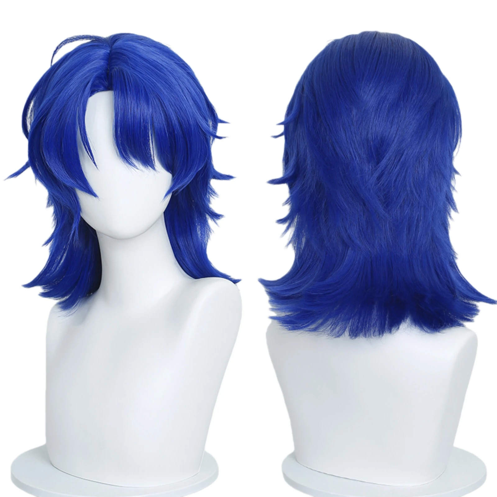 Gary Cosplay Wig 40cm Short Blue Mixed Wig Cosplay Anime Heat Resistant Synthetic Wigs for Halloween Carnival Party Costume
Gary Cosplay Wig 40cm Short Blue Mixed Wig Cosplay Anime Heat Resistant Synthetic Wigs for Halloween Carnival Party Costume