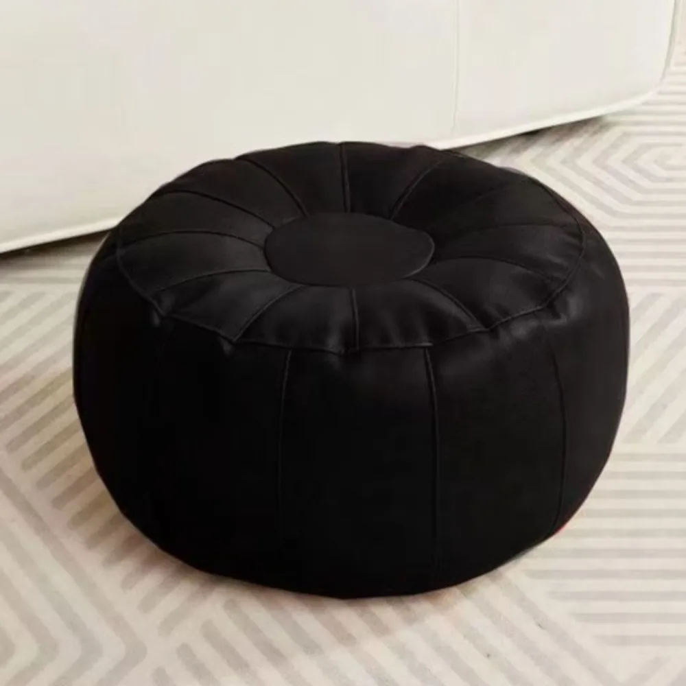 Sofa Footstool Round Seat Cushion Cover Unstuffed Large Capacity Sofa Stool Cover Faux Leather Minimalist Storage Bag Bay Window
Sofa Footstool Round Seat Cushion Cover Unstuffed Large Capacity Sofa Stool Cover Faux Leather Minimalist Storage Bag Bay Window