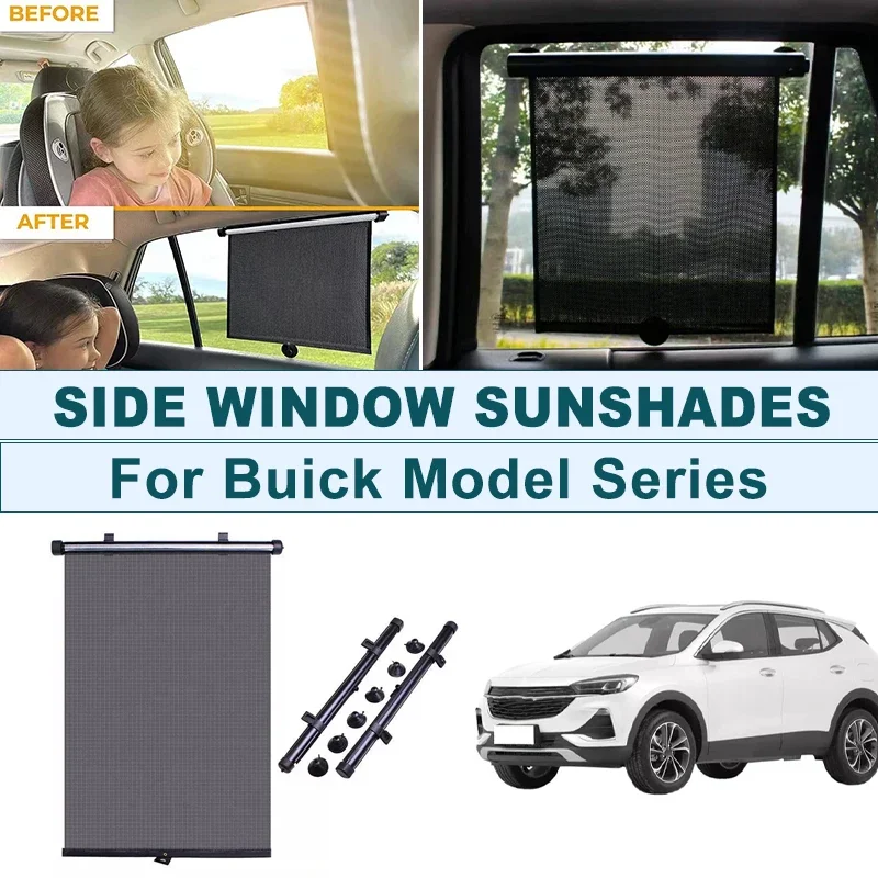 2Pcs UV Protection Retractable Car Side Window Sun Shade Roller Blinds For Buick Enclave Encore Envision Regal Lacrosse Verano
2Pcs UV Protection Retractable Car Side Window Sun Shade Roller Blinds For Buick Enclave Encore Envision Regal Lacrosse Verano