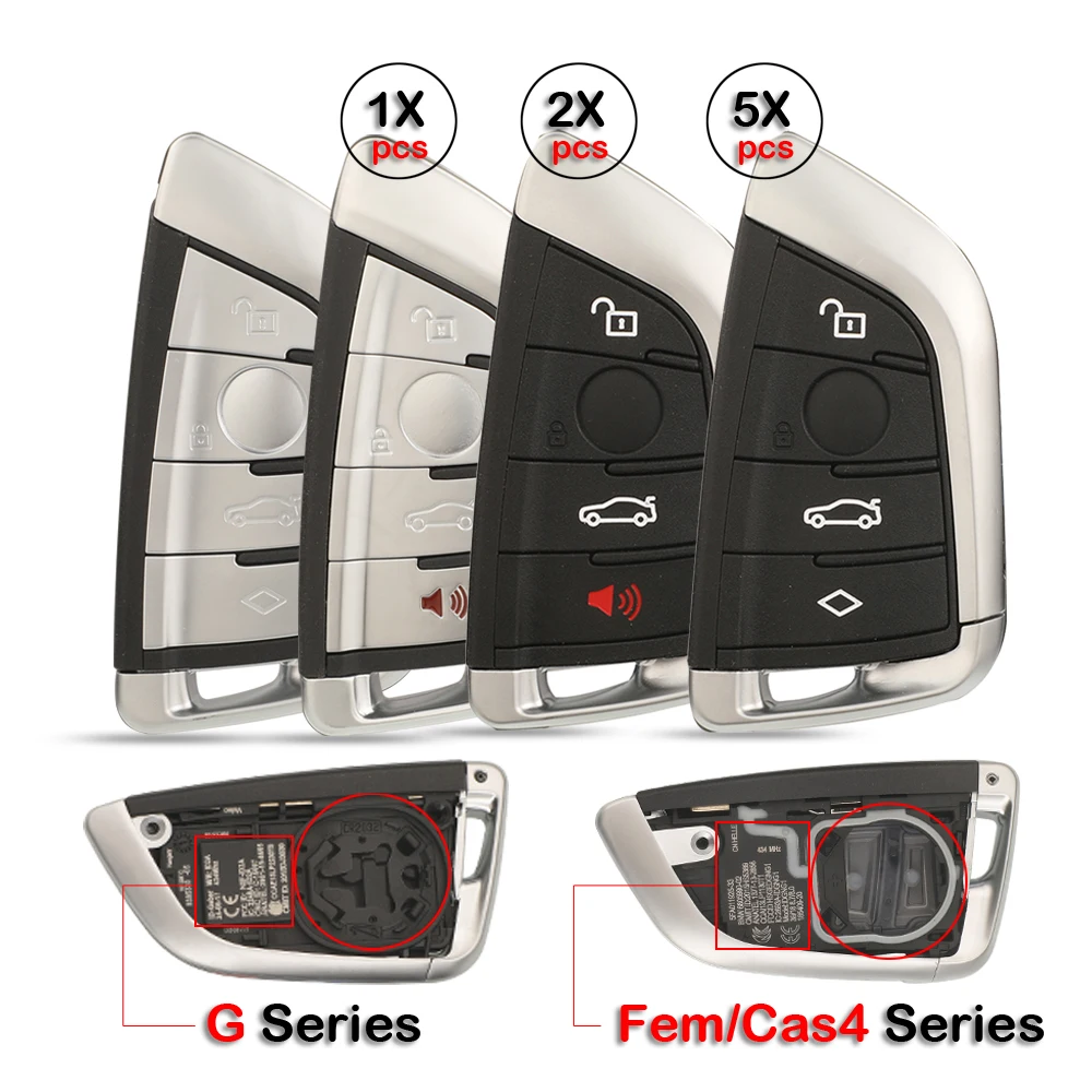 jingyuqin Remote Car Key Cover G/FEM/CAS4 For BMW X1 X3 X4 X5 X6 F15 F16 F48 G30 G38 525 540 730 740 1 2 5 7 Series 218i
jingyuqin Remote Car Key Cover G/FEM/CAS4 For BMW X1 X3 X4 X5 X6 F15 F16 F48 G30 G38 525 540 730 740 1 2 5 7 Series 218i