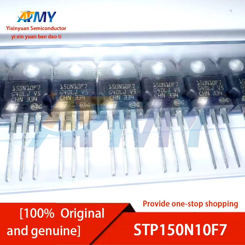 10piece 150N10F7 STP150N10F7 110A/100V TO-220 field effect transistor
10piece 150N10F7 STP150N10F7 110A/100V TO-220 field effect transistor