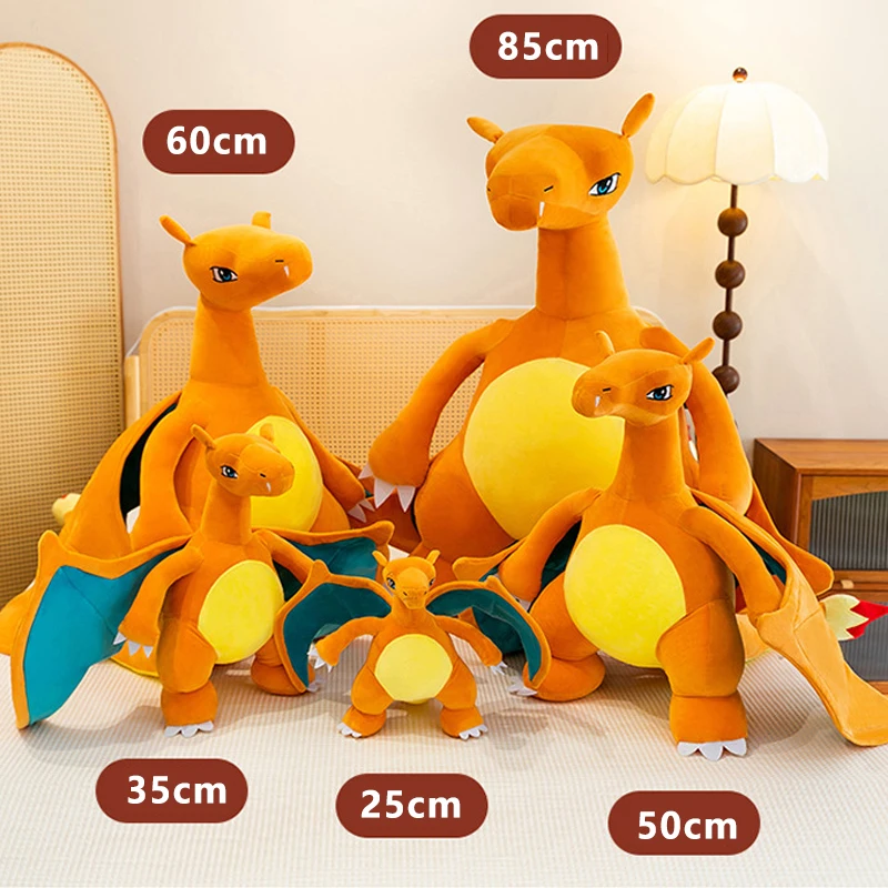 25/85cm Charizard Charmander Pokemon Plush Toys Large Anime Doll Cute Pillow Cartoon Pokémon Plushie Stuffed Gift for Kids Xmas
25/85cm Charizard Charmander Pokemon Plush Toys Large Anime Doll Cute Pillow Cartoon Pokémon Plushie Stuffed Gift for Kids Xmas