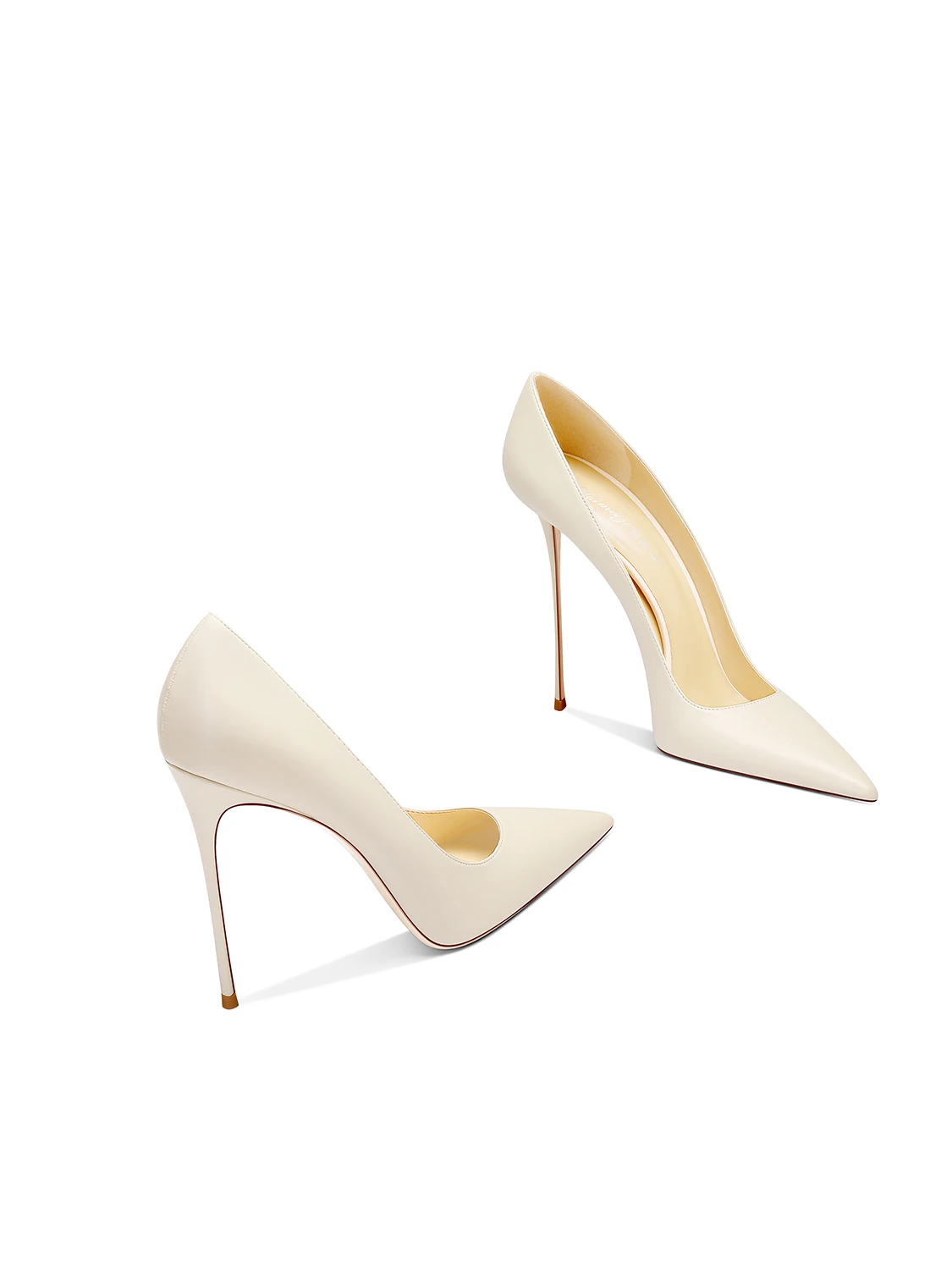 Leather White High Heels Women's Shoes 2025 Spring and Summer New Pointed Stiletto Temperament Single Shoes
Leather White High Heels Women's Shoes 2025 Spring and Summer New Pointed Stiletto Temperament Single Shoes