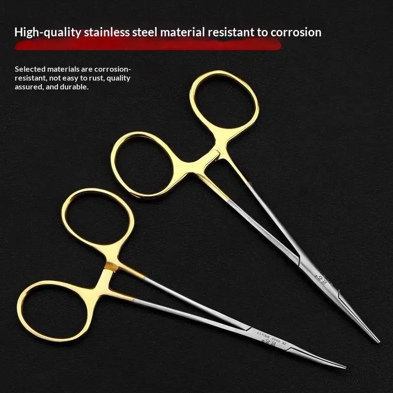 Hot Sale Dental Multifunctional Hand Tool 12.5cm Stainless Steel Hemostatic Forceps Curved/Straight Tip Cutter Tool
Hot Sale Dental Multifunctional Hand Tool 12.5cm Stainless Steel Hemostatic Forceps Curved/Straight Tip Cutter Tool