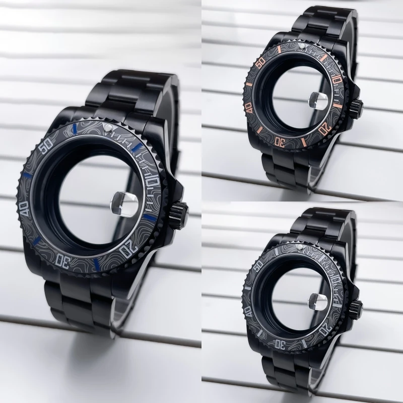 Корпус Sub GMT 40 мм NH35 Все черные аксессуары для модификации Нержавеющая сталь 316L Сапфировое стекло NH35 NH36 NH34 Корпус часов с механизмом
Корпус Sub GMT 40 мм NH35 Все черные аксессуары для модификации Нержавеющая сталь 316L Сапфировое стекло NH35 NH36 NH34 Корпус часов с механизмом