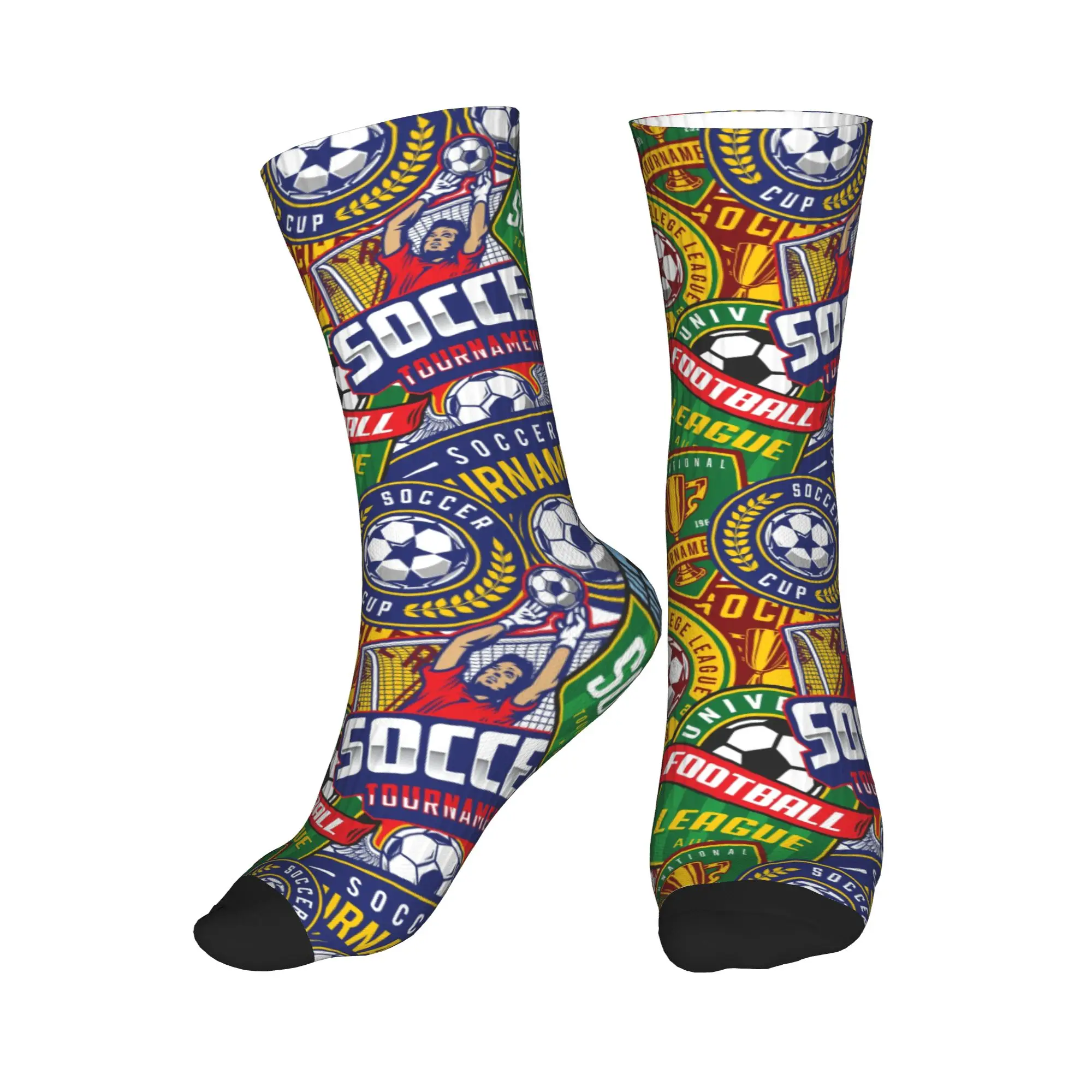 Retro Soccer Badge Green Red Sports Seamless Print Dress Socks Men Women Warm Fashion Crew Socks
Retro Soccer Badge Green Red Sports Seamless Print Dress Socks Men Women Warm Fashion Crew Socks