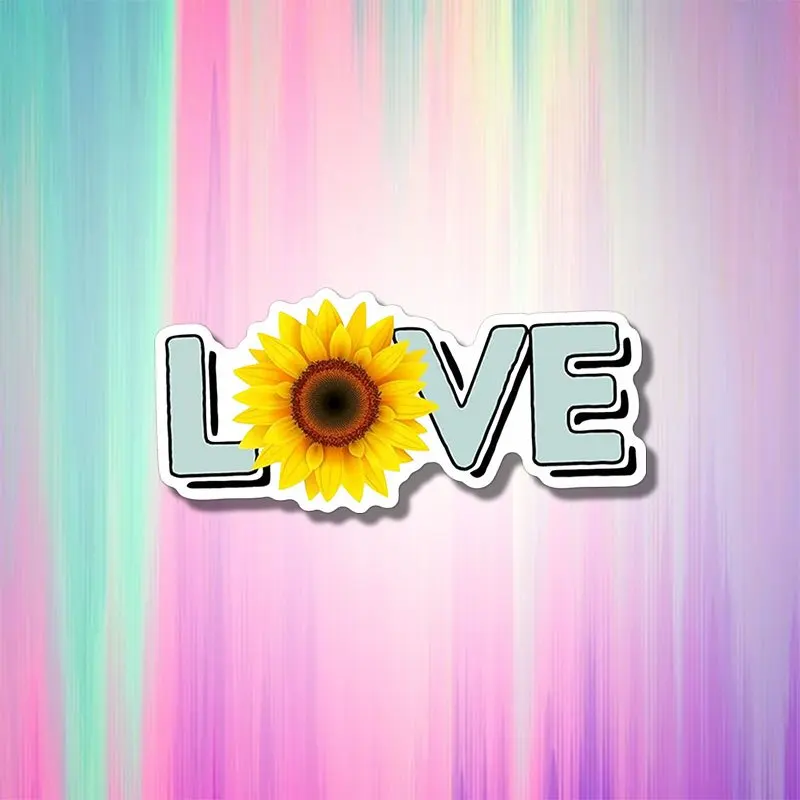 1pc Funny Sunflower & Heart Vinyl Sticker, Waterproof Decorative Decal for Laptop, Car Bumper, Window, Skateboard & Wall
1pc Funny Sunflower & Heart Vinyl Sticker, Waterproof Decorative Decal for Laptop, Car Bumper, Window, Skateboard & Wall