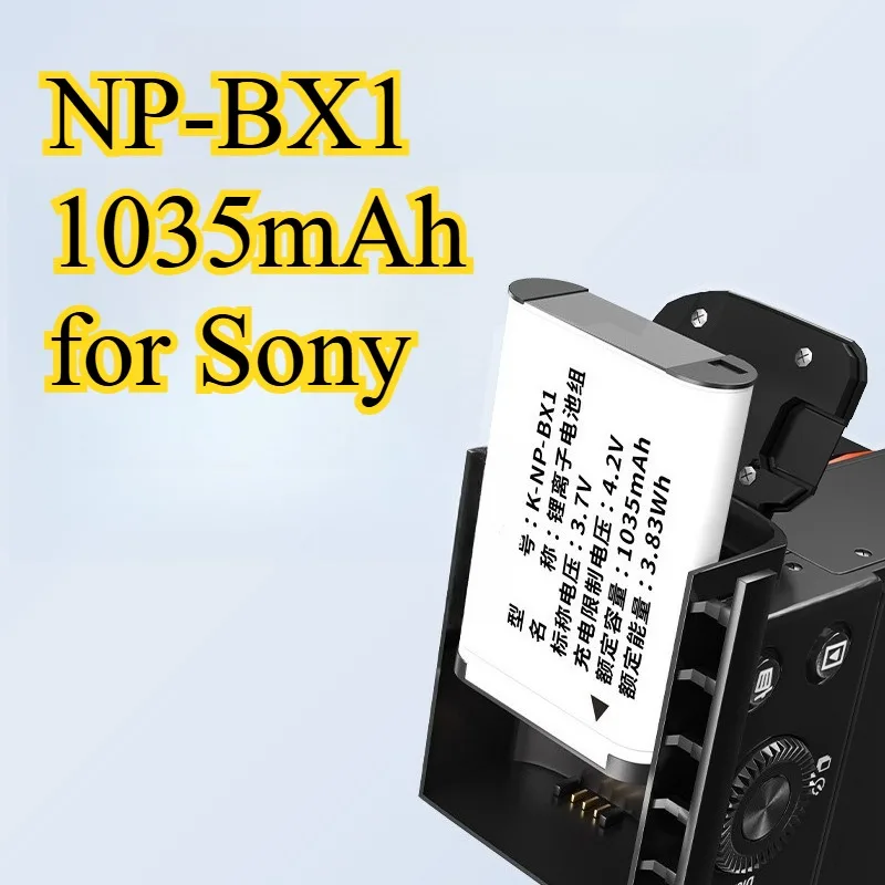Аккумулятор 1035 мАч для Sony NP-BX1, совместимый с цифровой камерой ZV-1 II ZV-1F ZV-1 RX100 VII RX100M7 RX100 VI RX100M6 RX100 V
Аккумулятор 1035 мАч для Sony NP-BX1, совместимый с цифровой камерой ZV-1 II ZV-1F ZV-1 RX100 VII RX100M7 RX100 VI RX100M6 RX100 V