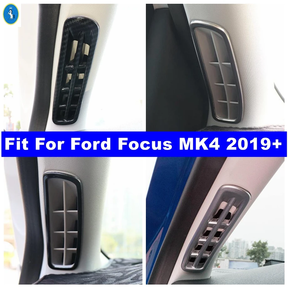 ABS Car Pillar A Air AC Vent Outlet Panel Decor Cover Trim Carbon Fiber Look / Matte Accessories For Ford Focus MK4 2019 - 2025
ABS Car Pillar A Air AC Vent Outlet Panel Decor Cover Trim Carbon Fiber Look / Matte Accessories For Ford Focus MK4 2019 - 2025