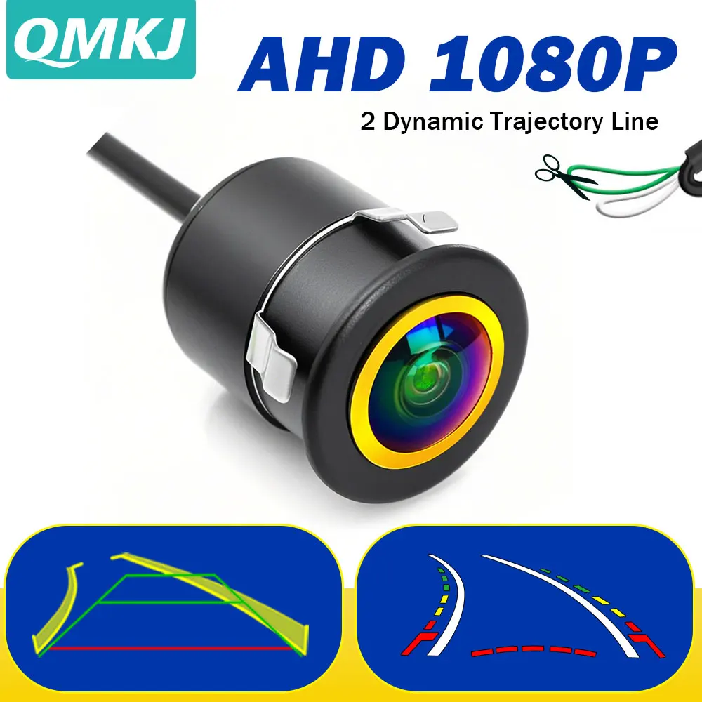 AHD 1080P Car Radio Dynamic Trajectory Rear View Camera Moving Parking Line Reverse Backup Tracks For Android Stereo Monitor
AHD 1080P Car Radio Dynamic Trajectory Rear View Camera Moving Parking Line Reverse Backup Tracks For Android Stereo Monitor