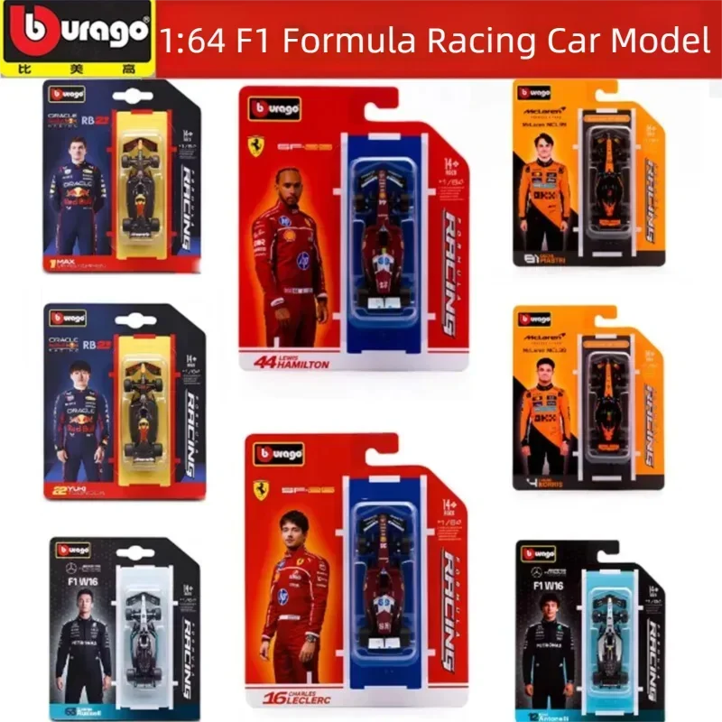 Bburago 1:64 F1 Diecast Model Car Mercedes Ferrari McLaren Red Bull Racing Collectible Toy
Bburago 1:64 F1 Diecast Model Car Mercedes Ferrari McLaren Red Bull Racing Collectible Toy
