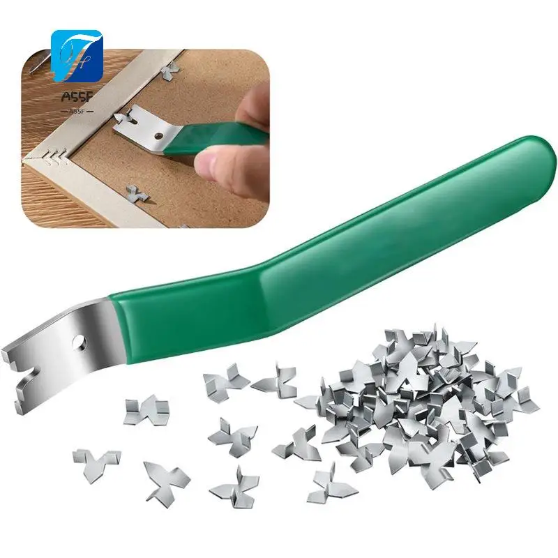 A55F-Glazier Point Driver, Match 120 PCS Push Points Glazing Setting Tools, Glazing Push Point Driver Tool
A55F-Glazier Point Driver, Match 120 PCS Push Points Glazing Setting Tools, Glazing Push Point Driver Tool
