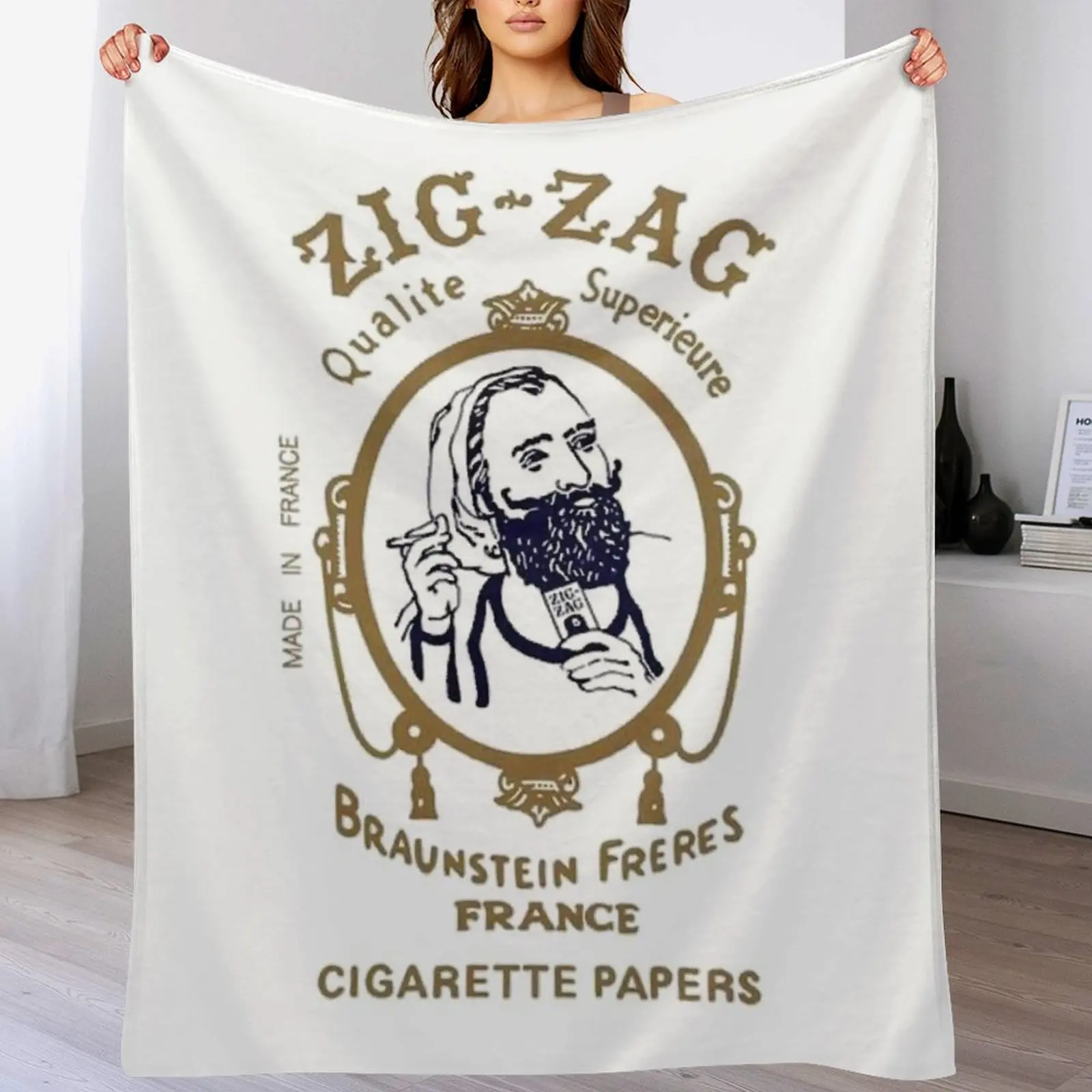 Zig Zag Papers Throw Blanket Fuzzy Plush Throw Blanket for Sofa Chair
Zig Zag Papers Throw Blanket Fuzzy Plush Throw Blanket for Sofa Chair