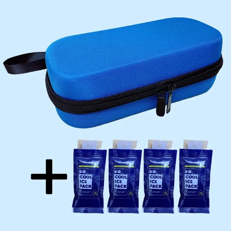 Medical Cooler Travel Pocket Packs Pouch Freezer Box For Diabetes EVA Insulin Pen Case Cooling Storage With 4 Ice Pack
Medical Cooler Travel Pocket Packs Pouch Freezer Box For Diabetes EVA Insulin Pen Case Cooling Storage With 4 Ice Pack
