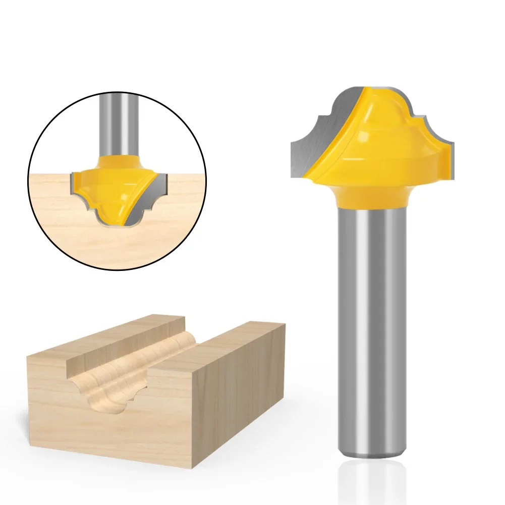 1PC 8MM Shank Milling Cutter Wood Carving 19MM Classical Router Bit Without Bearing Concave Radius Milling Cutters Woodworking
1PC 8MM Shank Milling Cutter Wood Carving 19MM Classical Router Bit Without Bearing Concave Radius Milling Cutters Woodworking