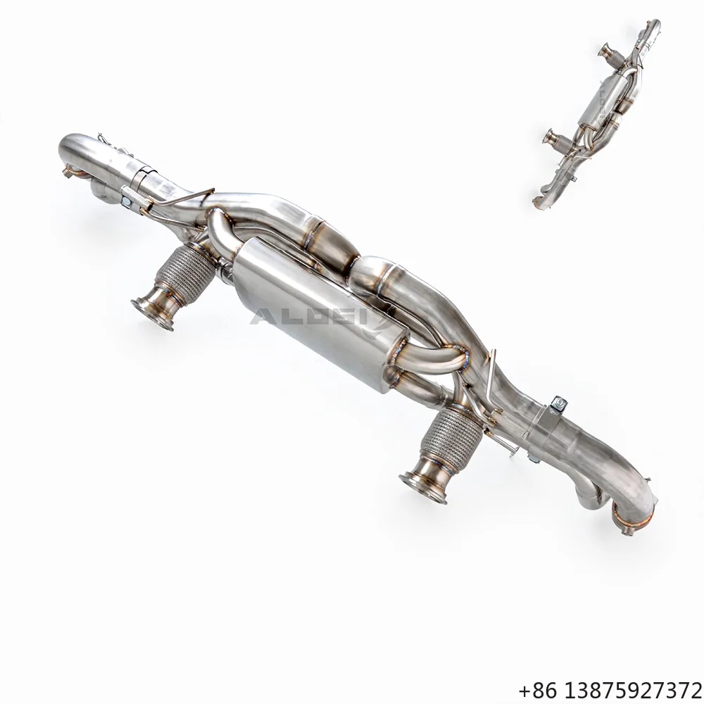 Wholesale Custom Stainless Steel Cat-Back Exhaust with Vacuum Valve for R8 V10 5.2L 2015-2023 304 Grade
Wholesale Custom Stainless Steel Cat-Back Exhaust with Vacuum Valve for R8 V10 5.2L 2015-2023 304 Grade