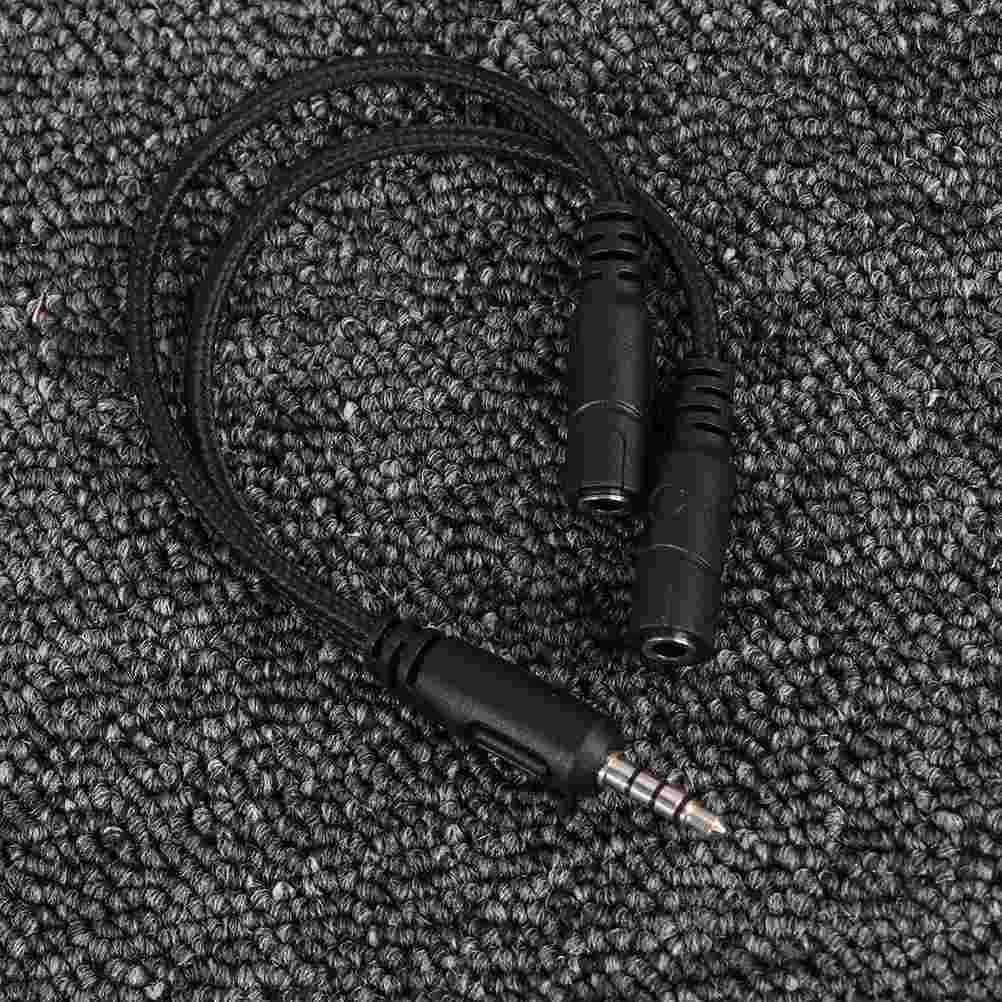 2Pcs 35mm Headphone Extension Cable Adapter Single Hole Double Sockets for Computer Tablet Phone Patch Cords Notebook
2Pcs 35mm Headphone Extension Cable Adapter Single Hole Double Sockets for Computer Tablet Phone Patch Cords Notebook
