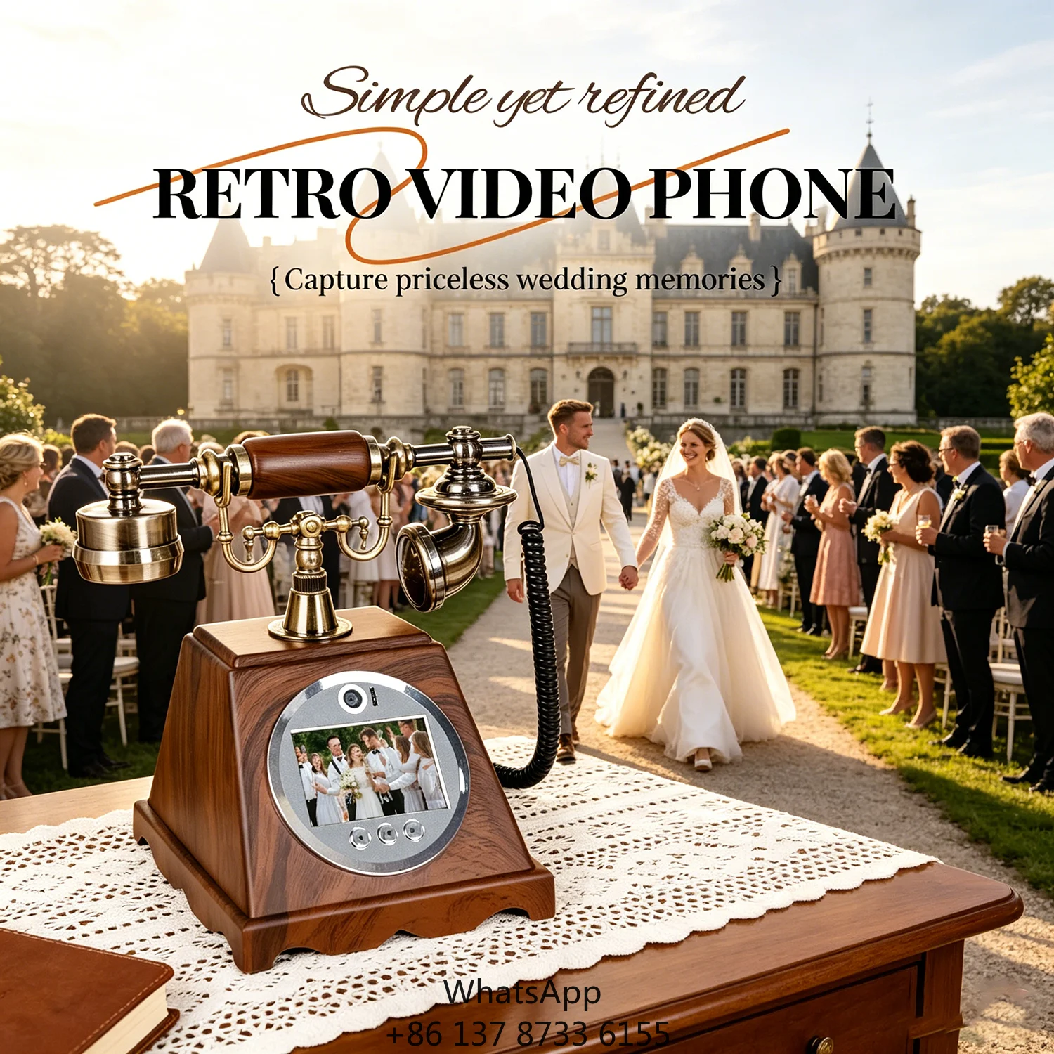 2026 New Arrival FEIYAQI F18 32GB For Book Antique Style ABS Wireless Telephone For Wedding Memory Message Book
2026 New Arrival FEIYAQI F18 32GB For Book Antique Style ABS Wireless Telephone For Wedding Memory Message Book