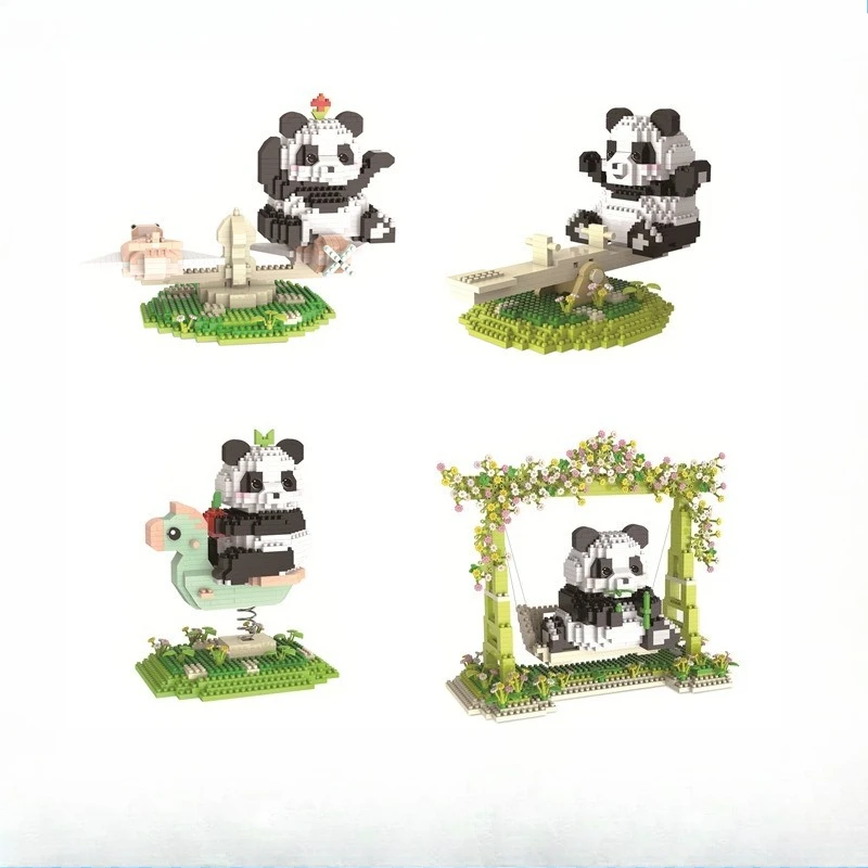 Mini Panda Micro Particle Building Blocks Bricks Set MOC Animal Figures Constructor for Adults and Children DIY home decoration
Mini Panda Micro Particle Building Blocks Bricks Set MOC Animal Figures Constructor for Adults and Children DIY home decoration