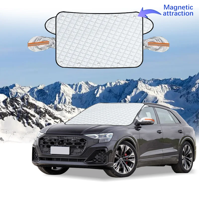 Car Windshield Cover Magnet Winter Window Snow Shield Anti Frost Auto Front Window Snow Cover For Audi Q8
Car Windshield Cover Magnet Winter Window Snow Shield Anti Frost Auto Front Window Snow Cover For Audi Q8