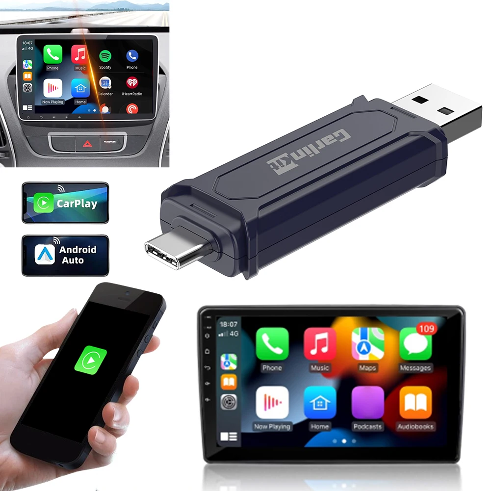 Carlinkit Mini SE Pro Wireless Carplay Android auto Adapter for Car Intelligent Systems OTA Upgrade Ble Wifi Wireless Connection
Carlinkit Mini SE Pro Wireless Carplay Android auto Adapter for Car Intelligent Systems OTA Upgrade Ble Wifi Wireless Connection