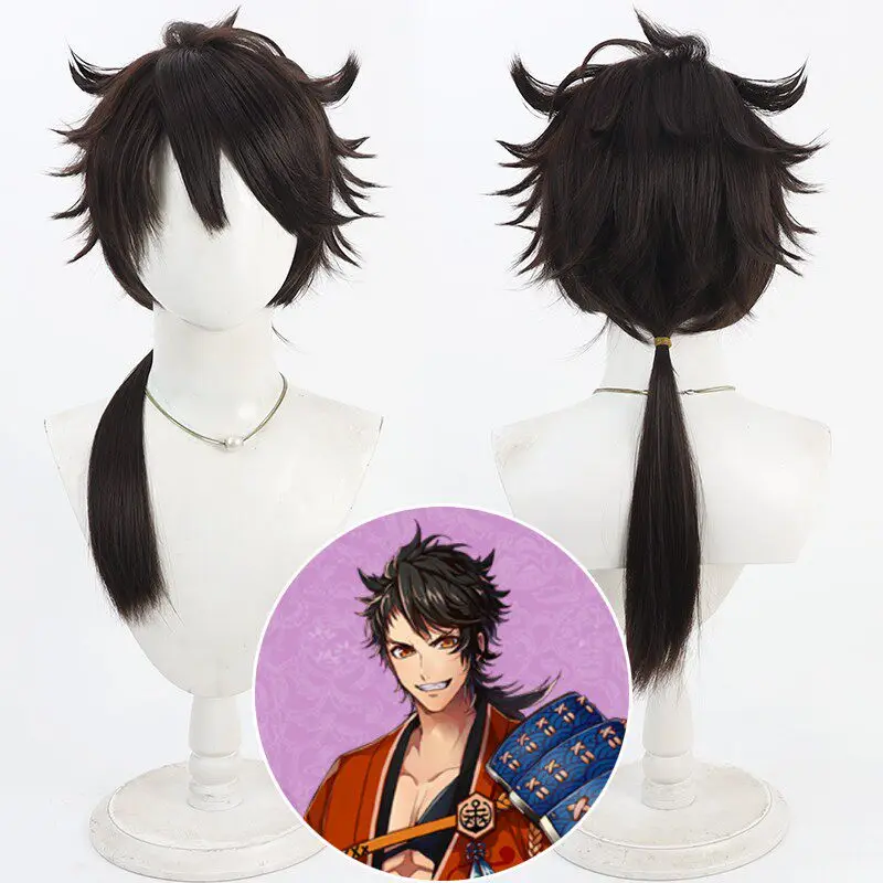 New Touken Ranbu Mutsunokami Yoshiyuki Cosplay Wig Halloween Party Prop Heat Resistant Fiber Synthetic Hair + Wig Cap
New Touken Ranbu Mutsunokami Yoshiyuki Cosplay Wig Halloween Party Prop Heat Resistant Fiber Synthetic Hair + Wig Cap