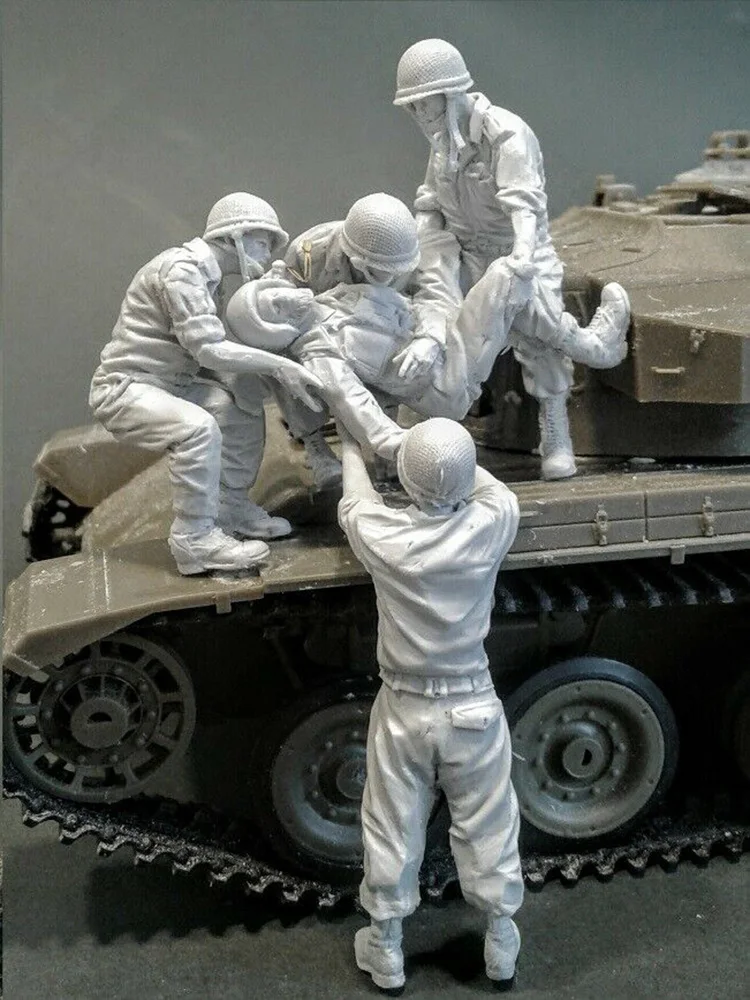 Новинка, несобранный, 1/35 пострадавший в результате столкновений танк (5 фигурок) (без бака), статуэтка из смолы, приблизительный комплект
Новинка, несобранный, 1/35 пострадавший в результате столкновений танк (5 фигурок) (без бака), статуэтка из смолы, приблизительный комплект