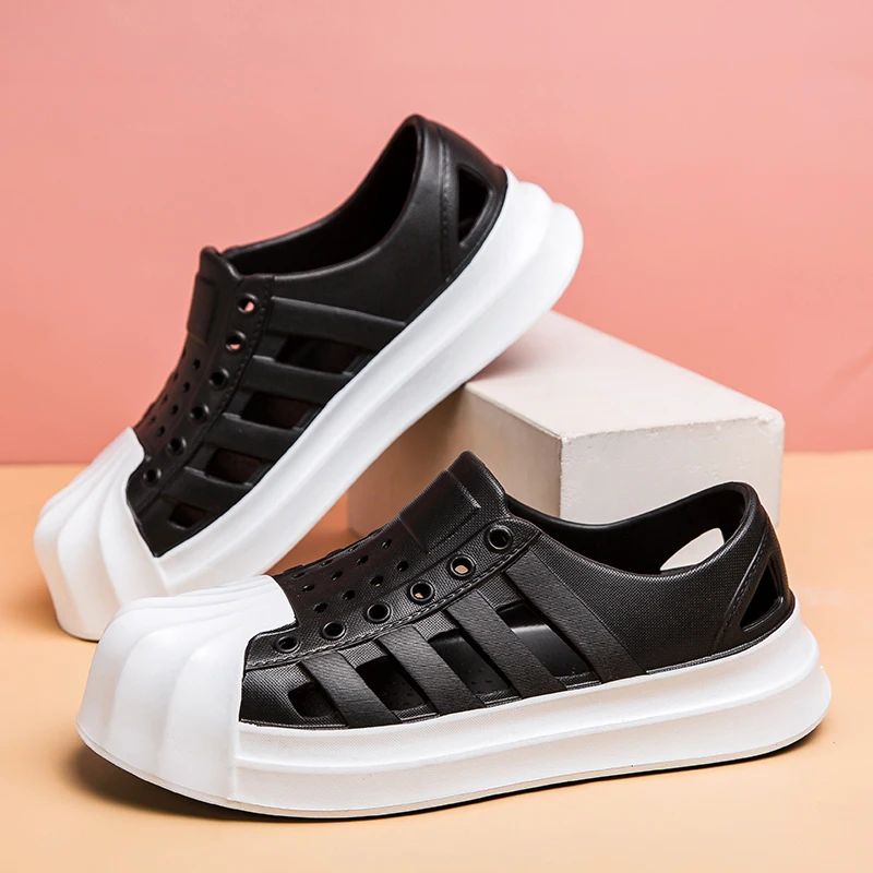 2026 Summer new couple breathable hole shoes men's plus size casual sports sandals lightweight and non slip outdoor beach shoes
2026 Summer new couple breathable hole shoes men's plus size casual sports sandals lightweight and non slip outdoor beach shoes