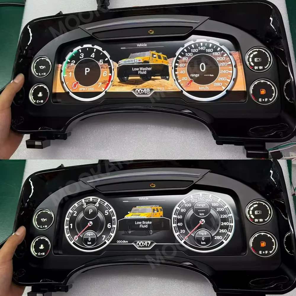 Newest Car Digital Cluster For Hummer 2008-2019 Dashboard LCD Instrument Panel Speedometer Auto Dash Virtual Cockpit Headunit
Newest Car Digital Cluster For Hummer 2008-2019 Dashboard LCD Instrument Panel Speedometer Auto Dash Virtual Cockpit Headunit