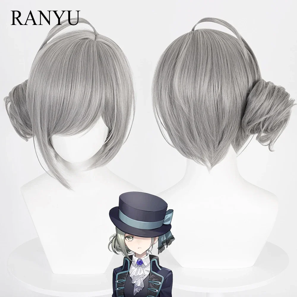 Парик RANYU синтетический, короткий, прямой, серый, для косплея, термостойкий, для ежедневного использования
Парик RANYU синтетический, короткий, прямой, серый, для косплея, термостойкий, для ежедневного использования