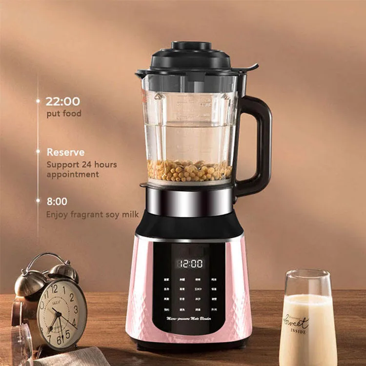 Multifunction All in One Control Food Processor High Speed Vacuum Food Blender
