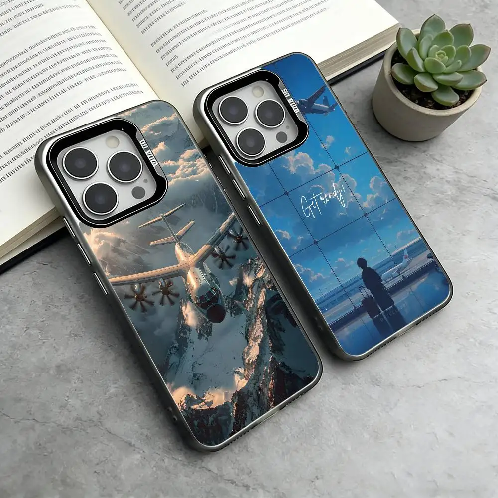 Aviation A-Airplane Art Phone Case For iPhone 17,16,15,14,13,12,11 Plus,Pro Max,XS,Colorful Silver Black Cover
Aviation A-Airplane Art Phone Case For iPhone 17,16,15,14,13,12,11 Plus,Pro Max,XS,Colorful Silver Black Cover