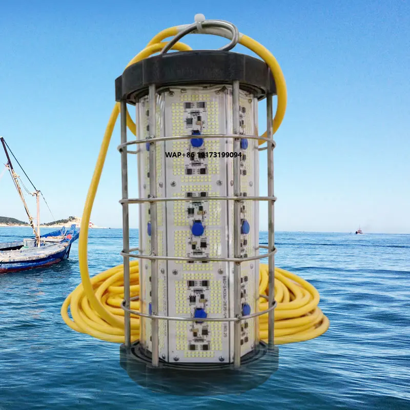 Newest B&D Factory Hot Sale 2400W Stainless Steel Underwater LED Squid Fishing Light Lures Bait Deep Drop Lights
Newest B&D Factory Hot Sale 2400W Stainless Steel Underwater LED Squid Fishing Light Lures Bait Deep Drop Lights